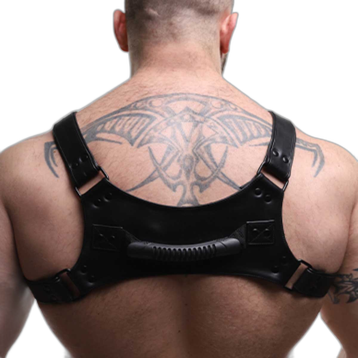 ruff GEAR Leather Bulldog Action Harness