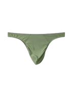 3 Pack Men's Low-Rise Performance Thong - Breathable Mesh & Smooth Fabric
