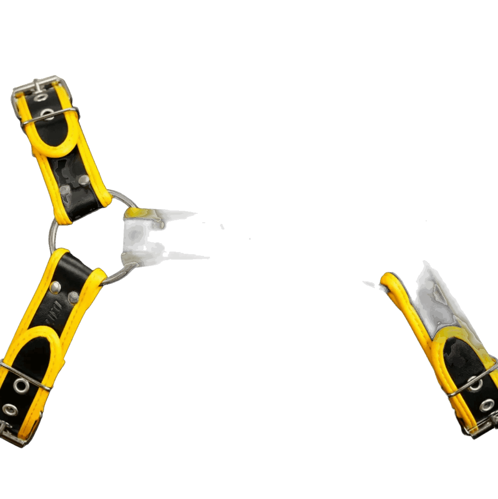 Harness, Cuff, Collar Bundle Yellow