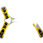 Harness, Cuff, Collar Bundle Yellow