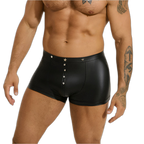 Leather Star Boxer Briefs