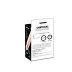 Prowler RED Urethral Plug & Ring Silver Black