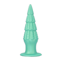 Christmas Tree Dildo - Silicone Butt Plug with Unique Layered Design - 3 Sizes