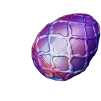 Curio Egg - Large Butt Plug with Chain Leash