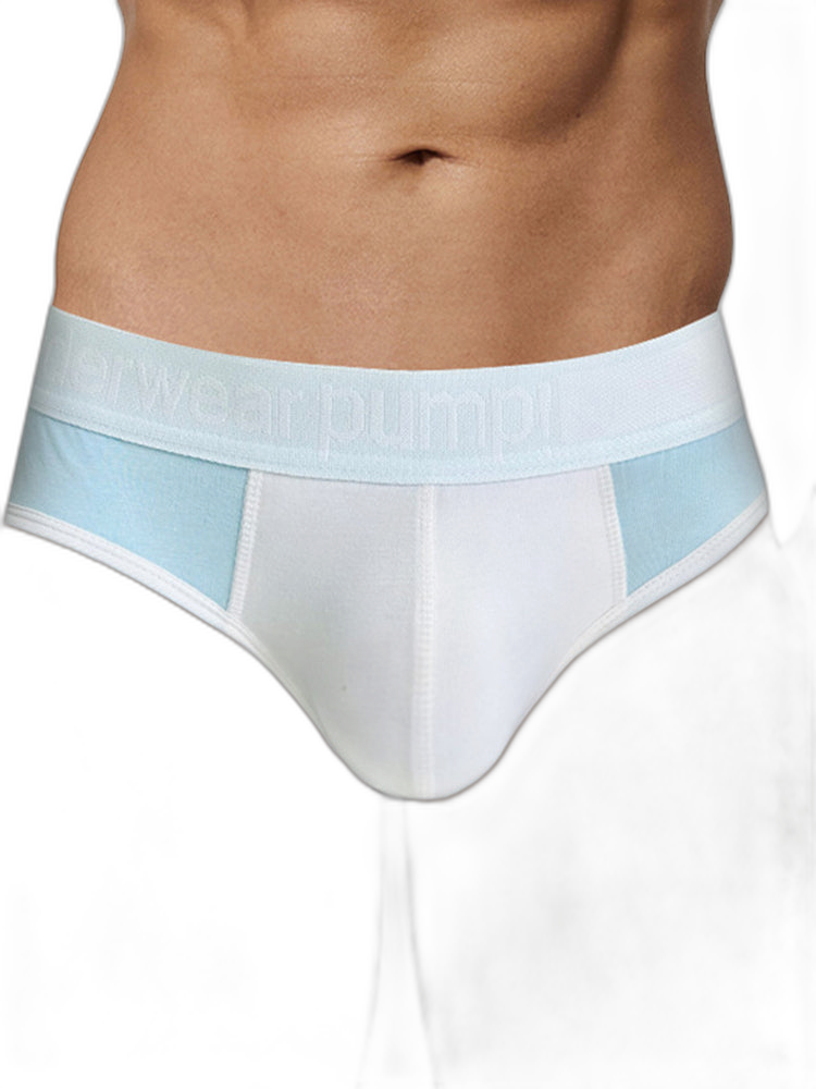 2 Pack Men's Middle-Rise Cotton Sexy Briefs