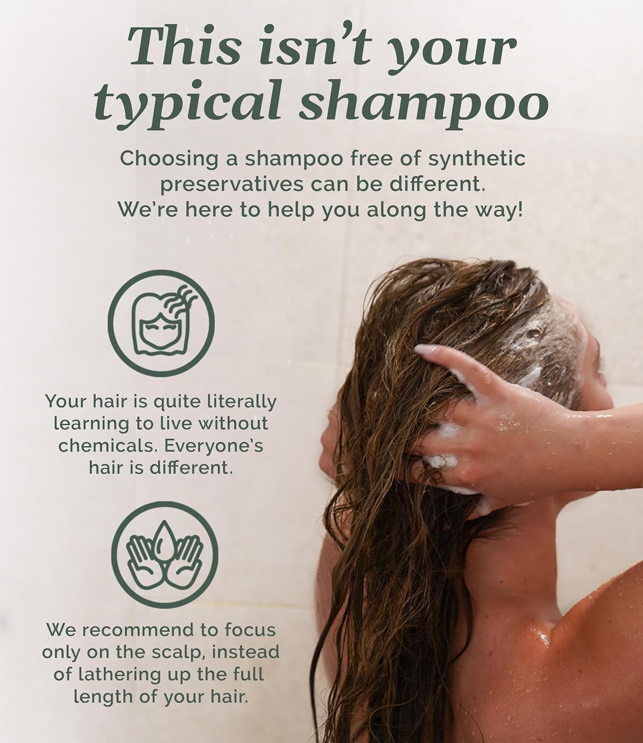 Chagrin Valley Ayurvedische Bio-Shampoo & Duschgel Seife – 5.6 oz 3er-Pack, Sulfatfrei, Vegan