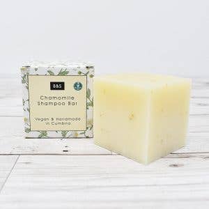 Kamille Pflegeshampoo & Körperseife Blondes Haar – Plastikfreie Vegane Eco Duschseife