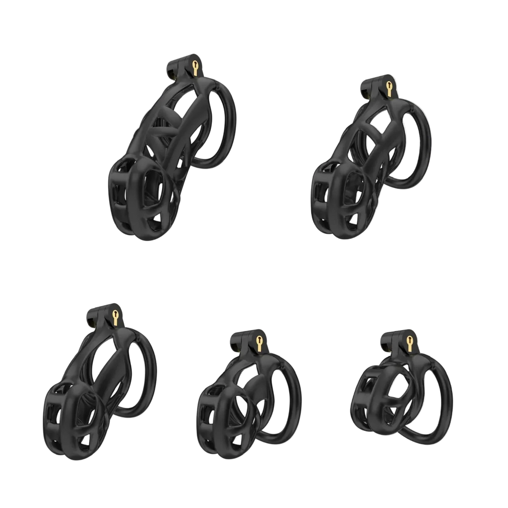 Chastity Cage BDSM Black