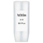 Chef's Larder 80 Clear Plastic Shot Glasses 2cl