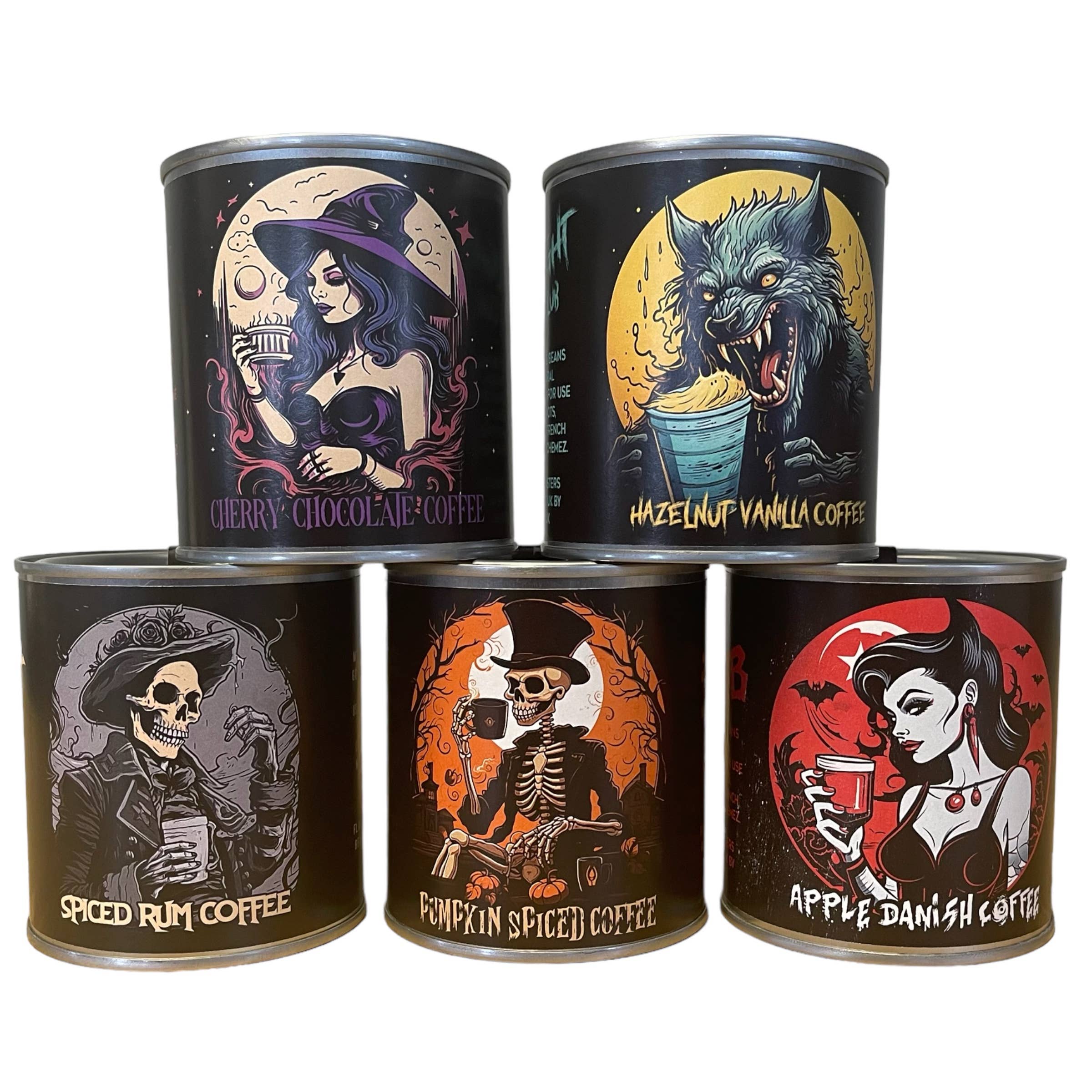 Cherry Chocolate Flavour Ground Coffee – Cafe Tarot 100ml Tin
