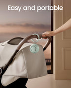 CHICWAY Portable White Noise Machine with AI Cry Detection — 18 Soothing Sounds
