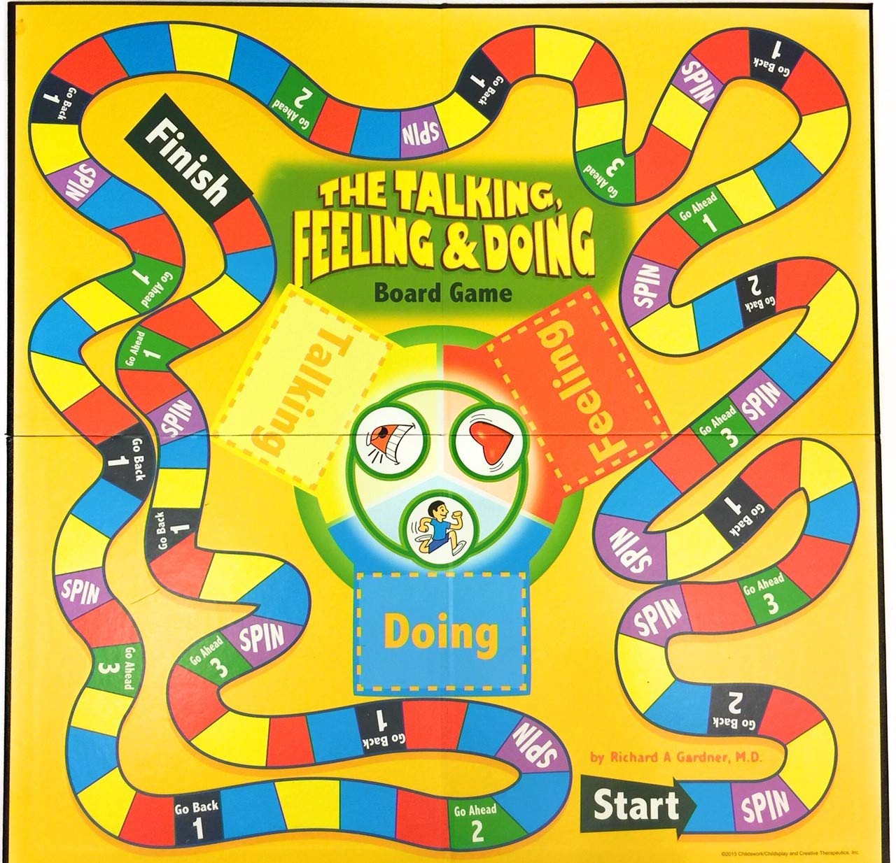 The Talking, Feeling and Doing Game by Childswork / Childsplay – Therapeutic Board Game