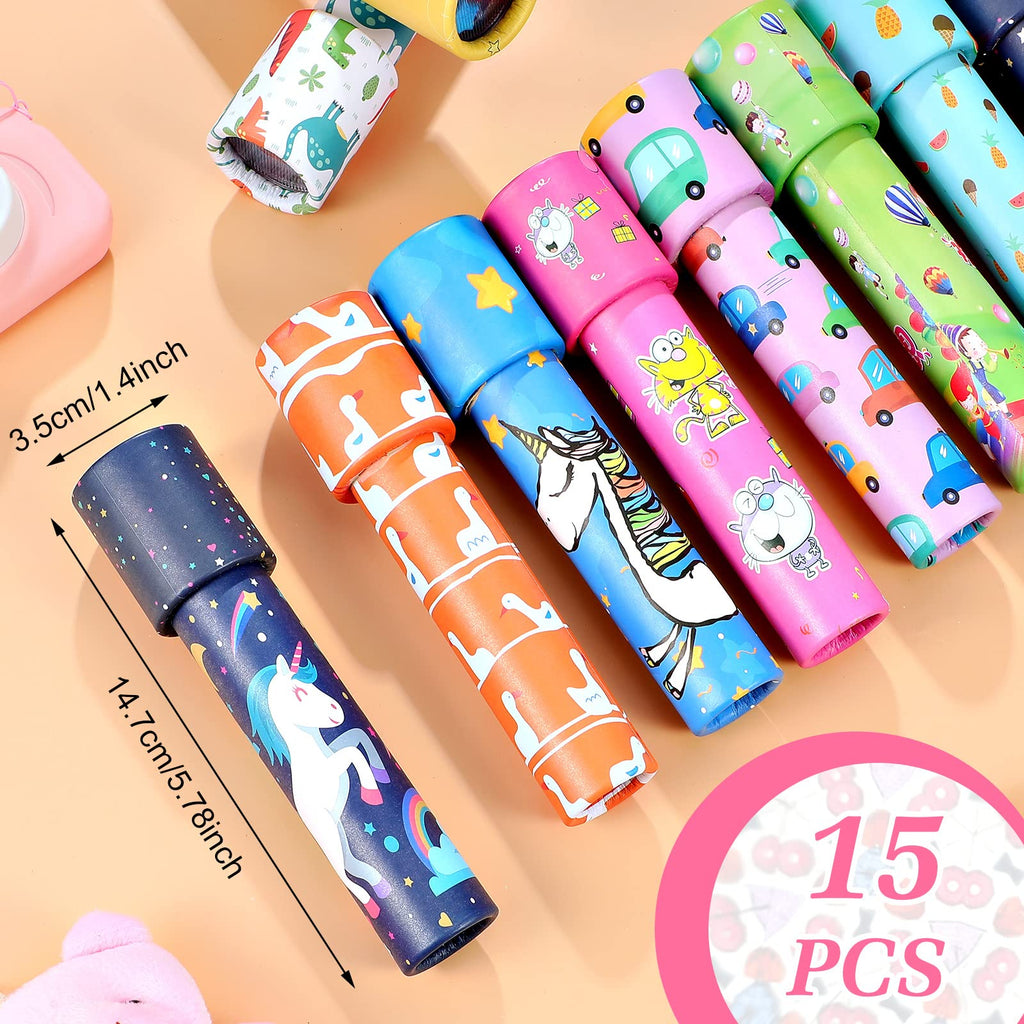 Chivao 15 Pcs Classic Kaleidoscopes – Vintage Educational Toys for Party Favors