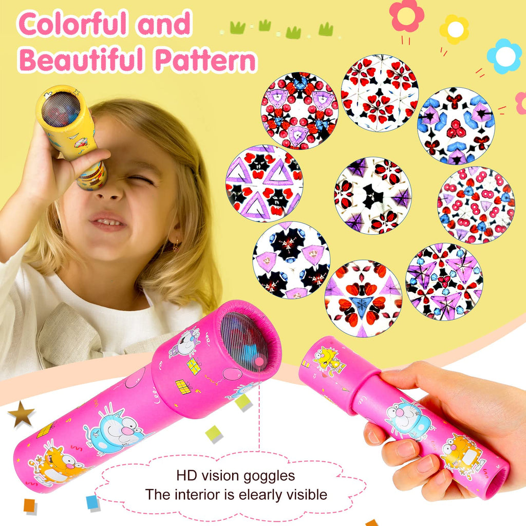 Chivao 15 Pcs Classic Kaleidoscopes – Vintage Educational Toys for Party Favors