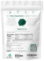 Micro Ingredients Organic Chlorella Powder – 20 oz | Broken Cell Wall | Vegan & Non-GMO