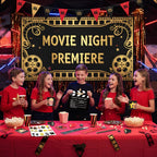 Chrisfall 168 Pcs Movie Night Party Favors Set – Cinema-Themed Stationery Pack
