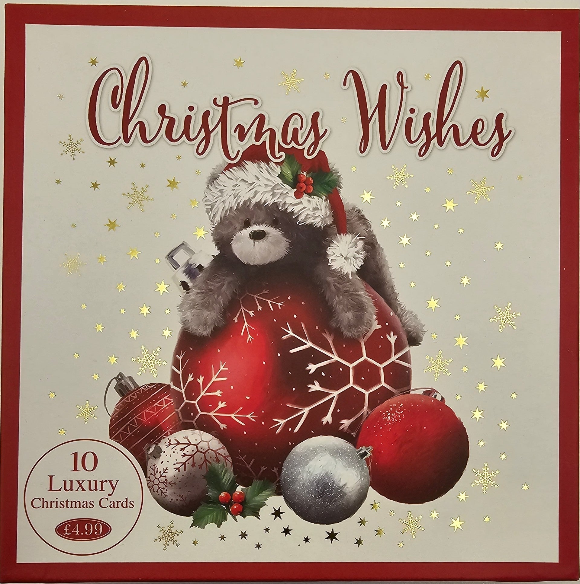 wishing you a merry christmas  10 luxury cards