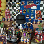 CHSLtmxq 110-Pieces Monster Truck Party Favors Set | Monster Jam Birthday Decorations