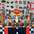 CHSLtmxq 110-Pieces Monster Truck Party Favors Set | Monster Jam Birthday Decorations