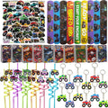 CHSLtmxq 110-Pieces Monster Truck Party Favors Set | Monster Jam Birthday Decorations