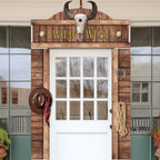 CHUNNIN West Cowboy Party Door Decoration | Wild West Saloon Banner
