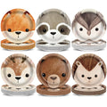 CHUNNIN 60Pcs Woodland Party Plates – 7-Inch Disposable Forest Creature Dinnerware for Baby Showers & Parties