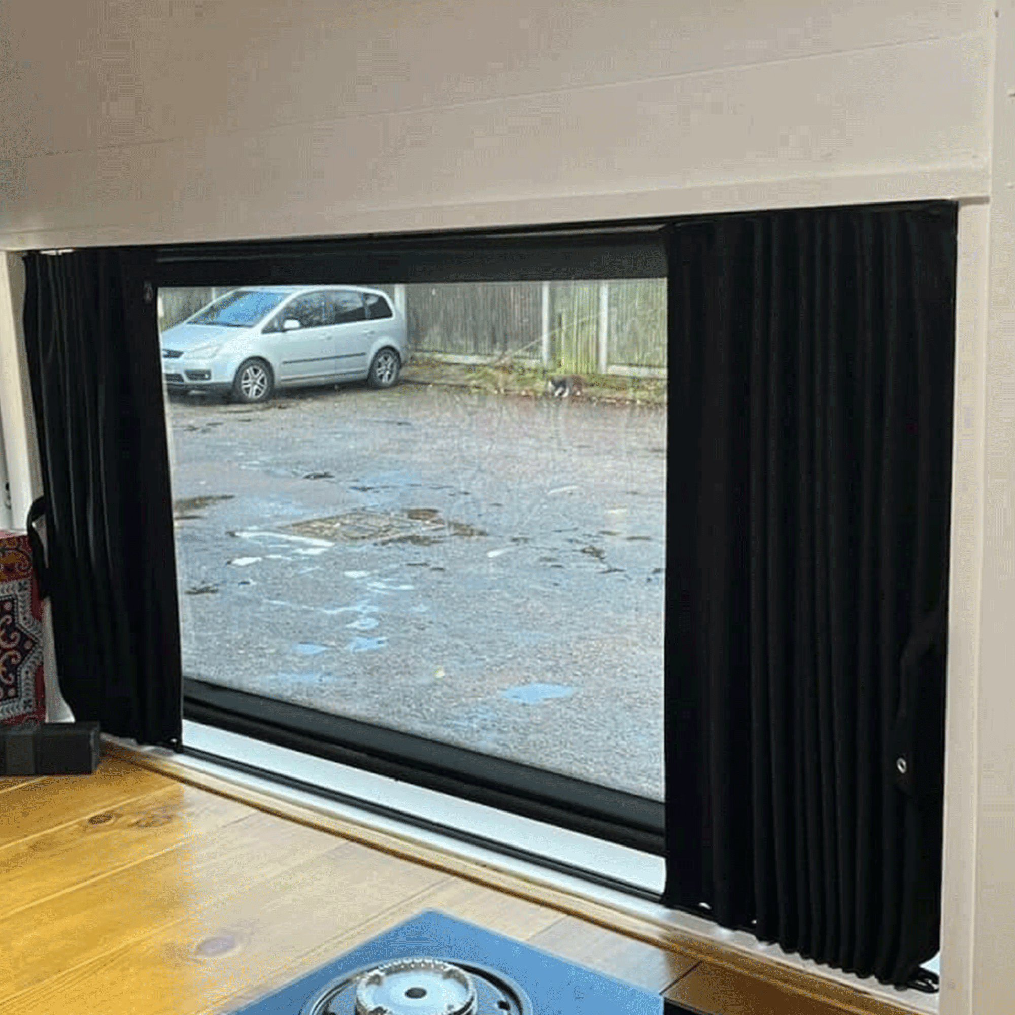 For Fiat Ducato/Ram MasterPro Premium 1 x Side Window Curtains | Van-X