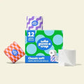 Recycled Toilet Roll Mega 12 Pack – 370 Sheets, Plastic Free, FSC Certified
