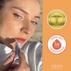 Cleure Organic All Natural Lip Balm — Fragrance Free, Paraben Free, Petroleum Free SPF Lip Balm (6 x .15 oz)