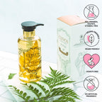 Clevos Natura Foresta Organic Shampoo – Oily Scalp, Rumohra Scent, Sulfate-Free, Vegan
