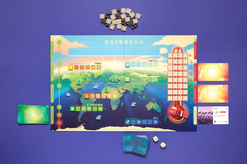 CMYK Daybreak — Cooperative Climate Action Board Game by the Pandemic Creator