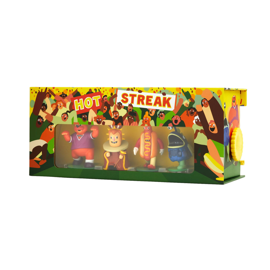 CMYK Hot Streak Party Game – Fast, Loud Mascot Racing & Betting