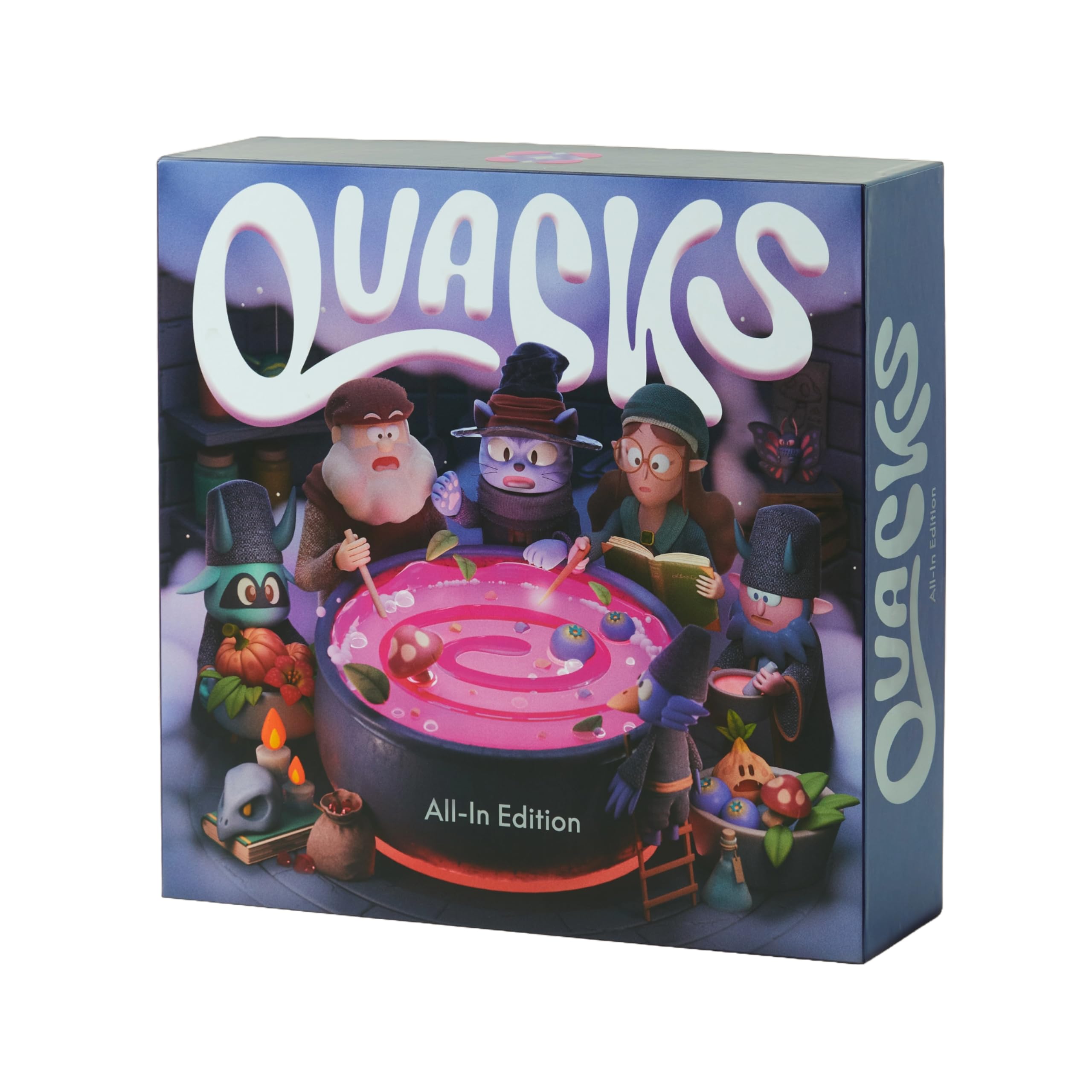 Quacks: All-In Edition Board Game by CMYK — Deluxe Potion Brewing for 2-5 Players