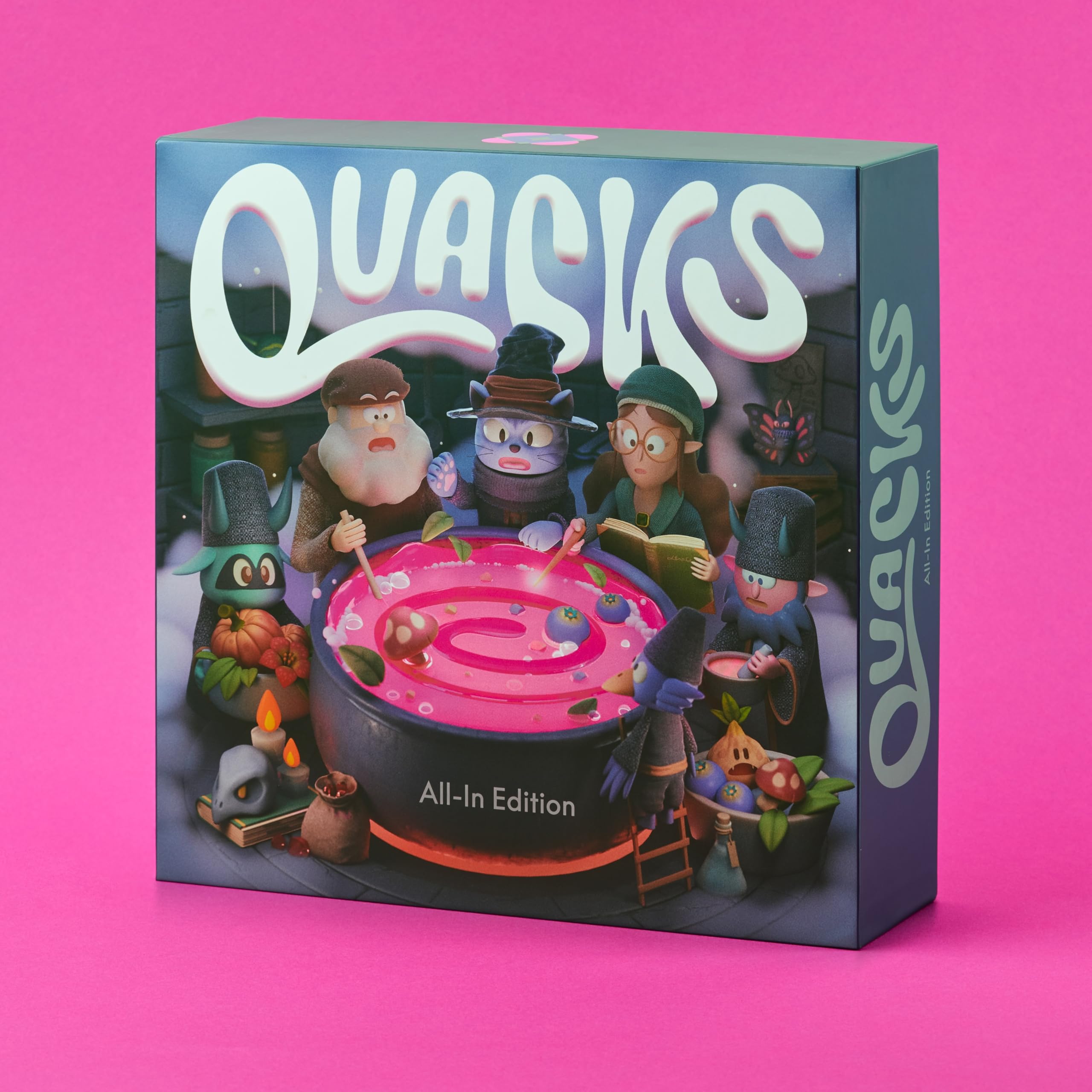 Quacks: All-In Edition Board Game by CMYK — Deluxe Potion Brewing for 2-5 Players
