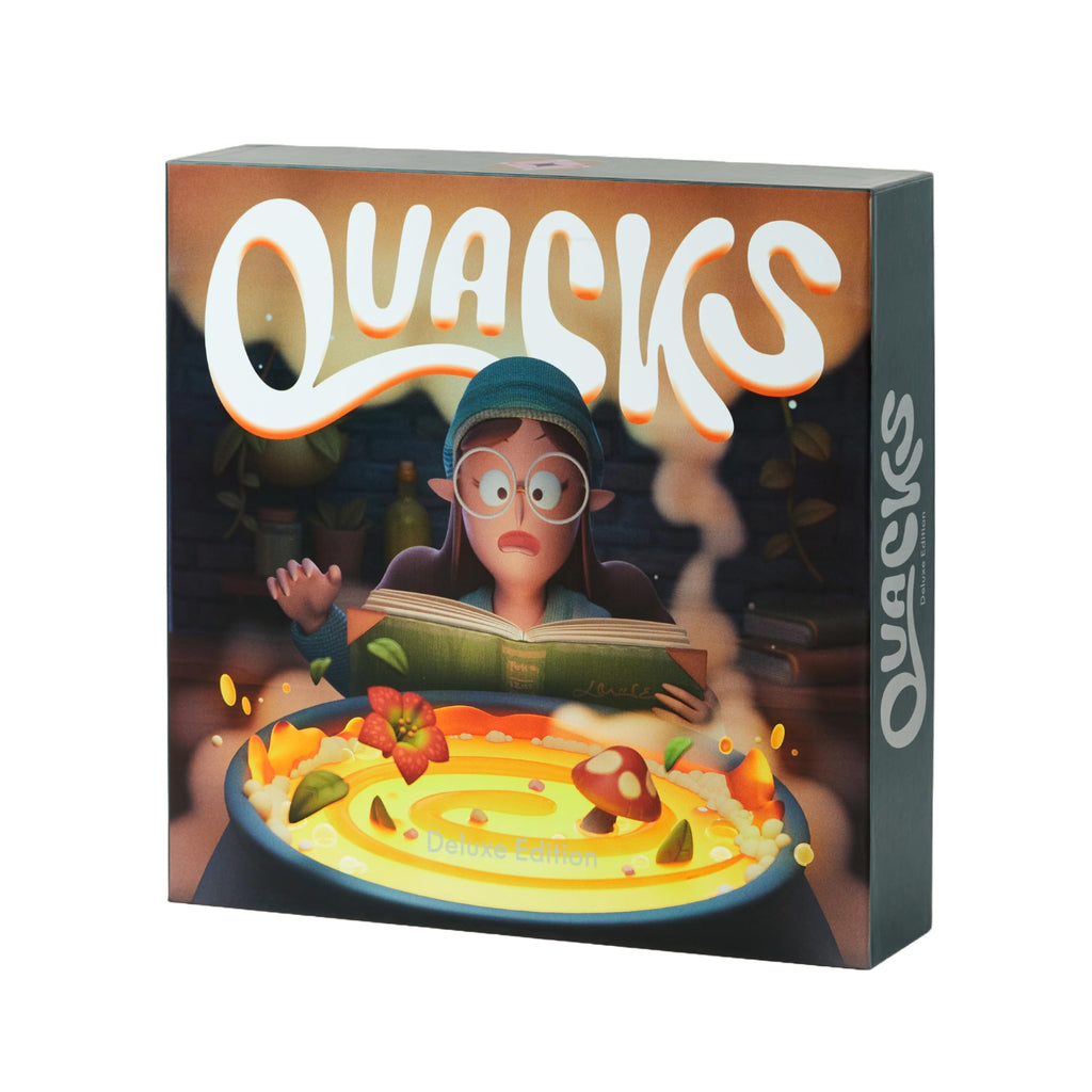 CMYK Quacks: Deluxe Edition Board Game – Updated Art, Premium Components, 2–4 Players