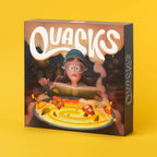 CMYK Quacks: Deluxe Edition Board Game – Updated Art, Premium Components, 2–4 Players