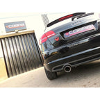 Cobra Exhausts - Audi A3 (8P) 2.0 TDI 2WD (2008-12) (5 Door) Single Tip Cat Back Performance Exhaust