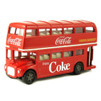 Coca-Cola 1/64 Routemaster London Double Decker Bus Diecast Model – Officially Licensed Collectible