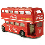 Coca-Cola 1/64 Routemaster London Double Decker Bus Diecast Model – Officially Licensed Collectible