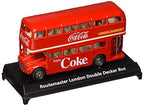 Coca-Cola 1/64 Routemaster London Double Decker Bus Diecast Model – Officially Licensed Collectible