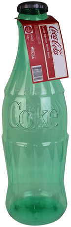 Coca-Cola 22-Inch Clear Bottle Bank – Made in America (Two-Pack)