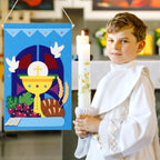 COCHIE First Communion Banner Kit for Boys & Girls – DIY Catholic Craft Pack