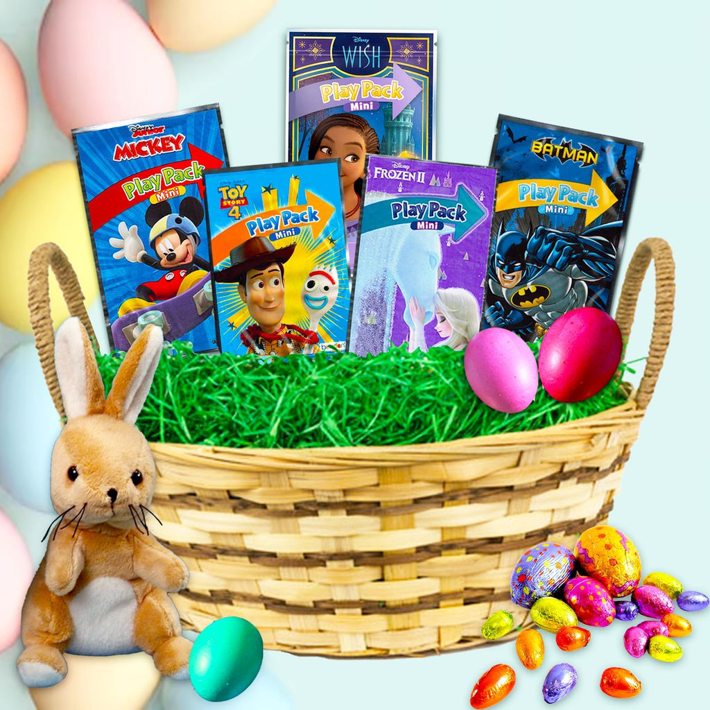 CoComelon Mini Party Favors Set — 24 Packs with Coloring Pages & Loot Bags
