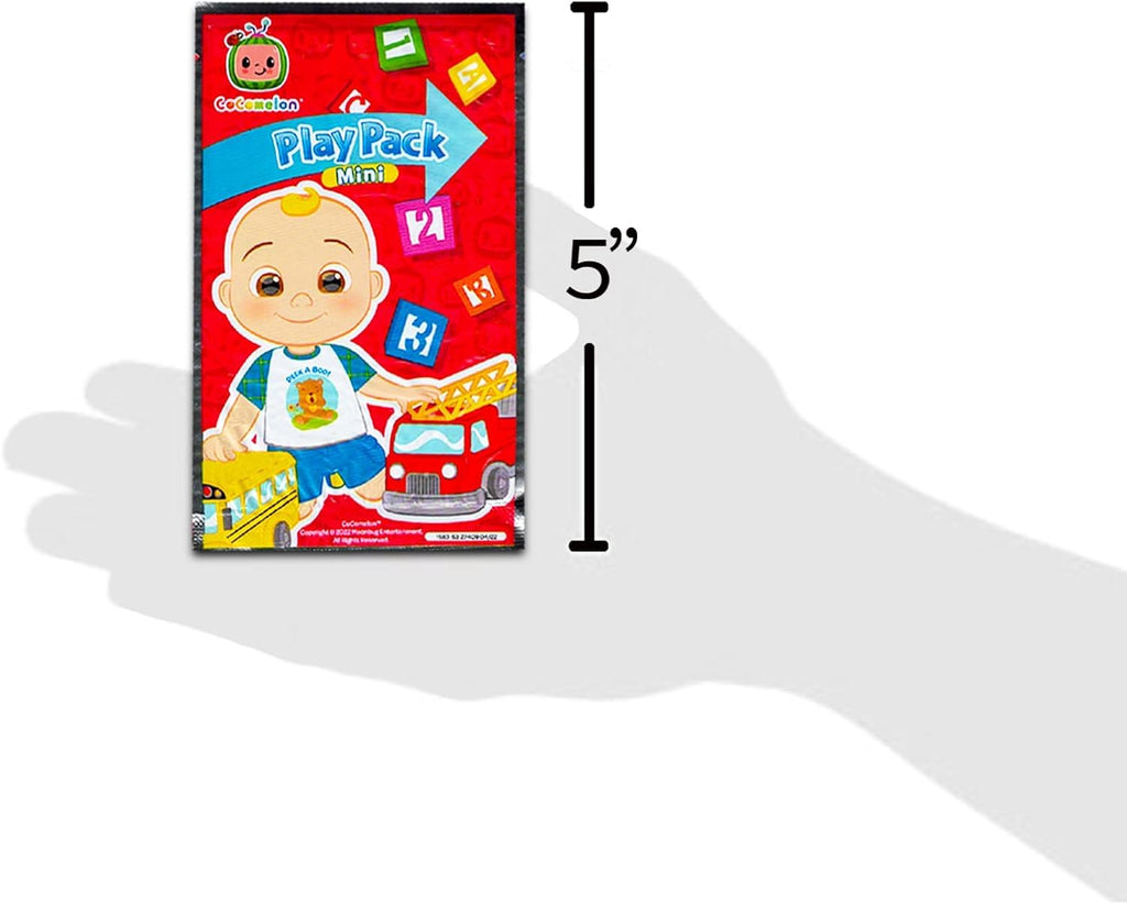 CoComelon Mini Party Favors Set — 24 Packs with Coloring Pages & Loot Bags