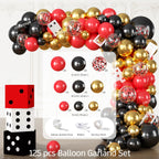 Cocomigo 337Pcs Casino Theme Party Decorations Kit for Game Night