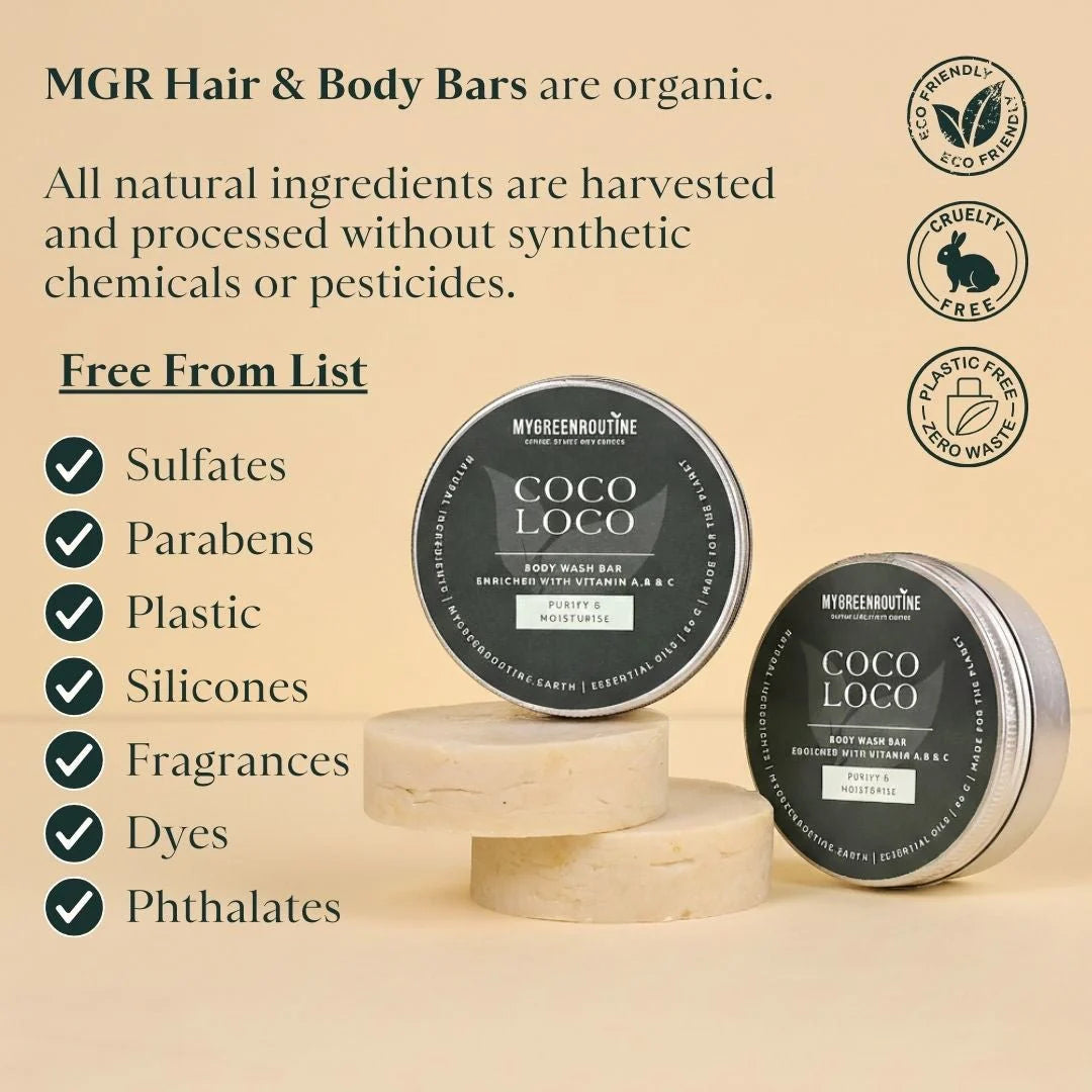 Coconut & Lemon Body Wash Bar