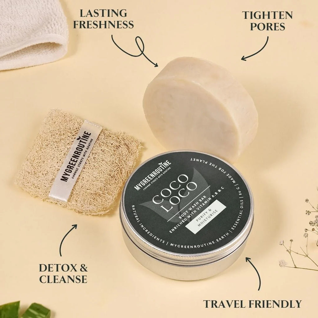 Coconut & Lemon Body Wash Bar