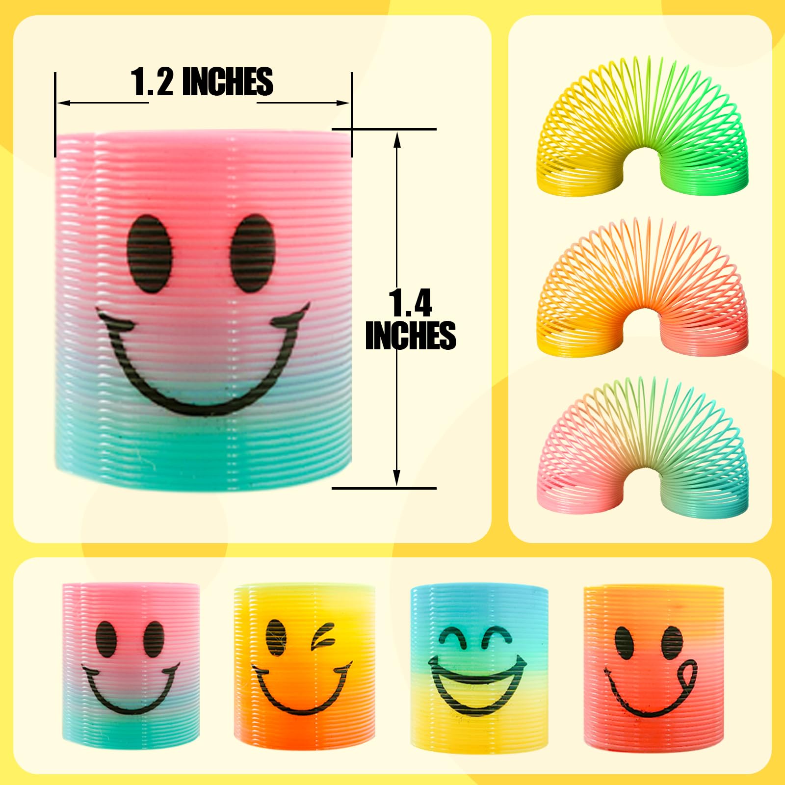Cocurb 256 Pcs Mini Spring Party Favors – Bright Colorful Goodies for Birthdays and Classrooms