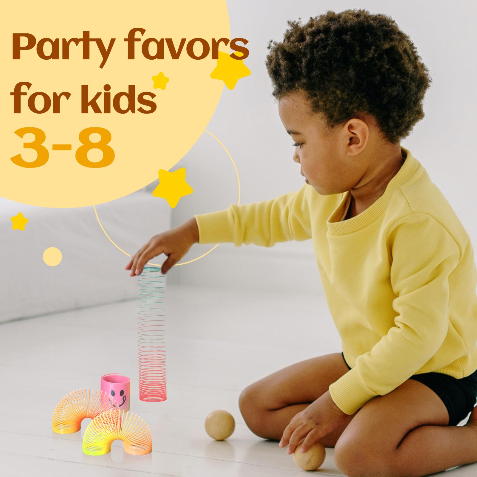 Cocurb 256 Pcs Mini Spring Party Favors – Bright Colorful Goodies for Birthdays and Classrooms