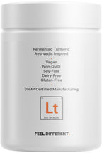 Codeage Organic Turmeric Supplement - 95% Curcumin, Liposomal Fermented Botanicals, 90 Capsules